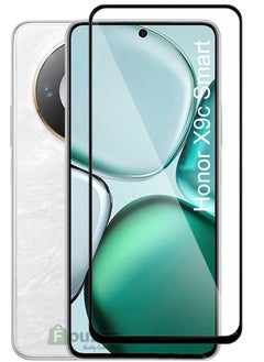 Honor X9c Smart - Tempered Glass Screen Protector - Delicate Touch , Higher Transparency , Easy to Install ,Anti-scratch and Bubble-free Screen Protector - Black