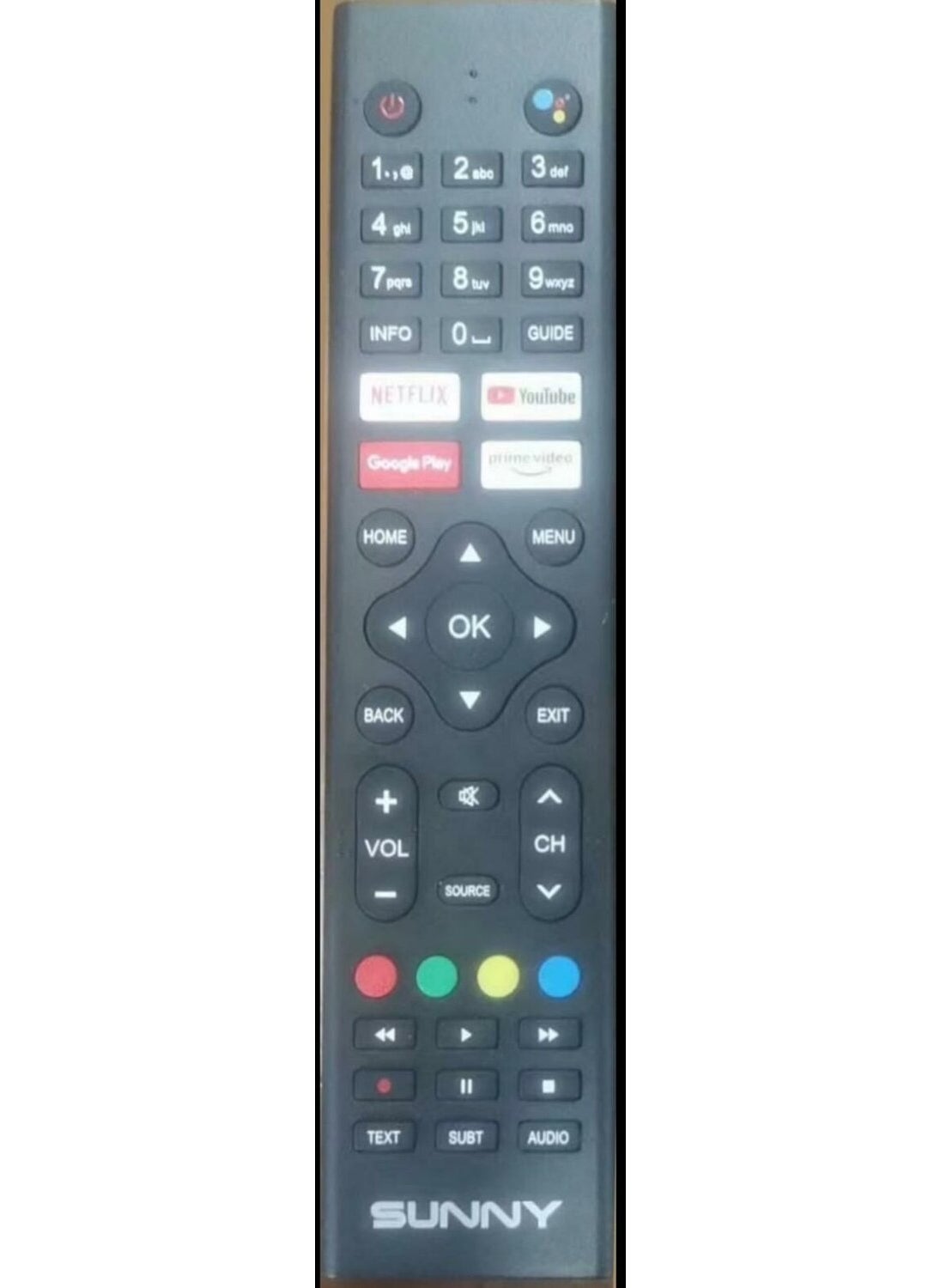 Sunny Remote Control 1245- TV LCD 