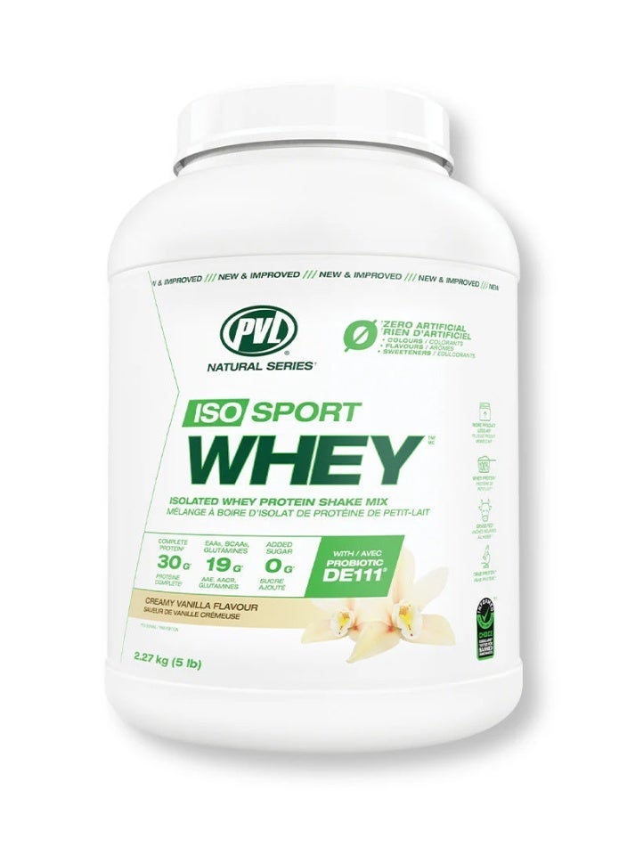 PVL Iso Sport Whey Creamy Vanilla 2.27 kg - Image 1
