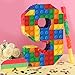 Lemicin Number 9 Pinata Building Blocks 9th Birthday Party Decorations with Pinata Stick Blindfold for Kids Happy Birthday Building Block Theme Party Supplies for Boys Girls 16 x 106 x 3 In - Image 4