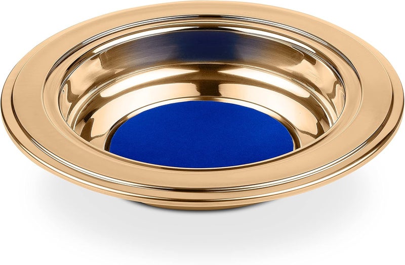 Steadfast Selections Premium Gold Stainless Steel Offering Trays for Church Collections - Image 1