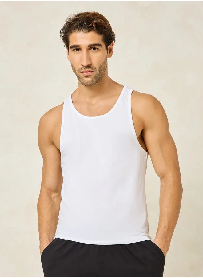 ستايلي Cotton Stretch Scoop Neck Vest