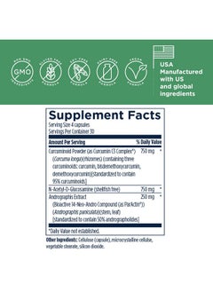 Designs for Health ImmunoMod-A - Immune Support Supplement - Curcumin C3 Turmeric Complex, NAG, Andrographis + N-Acetyl-D-Glucosamine - Non-GMO, Vegan + Gluten Free (120 Capsules) - pzsku/Z882A4010411A19EC9748Z/45/_/1739865006/a1f8ce49-f013-48bb-aca1-fab5887bfc7e