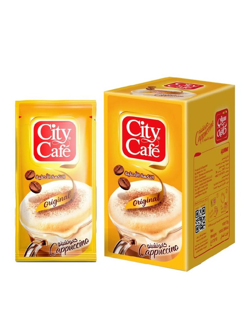 سيتي كافيه كابتشينو اوريجينال – 10 أظرف