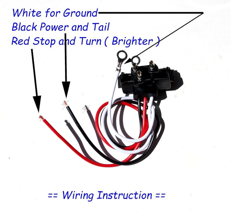 Autosmart 4" Round LED Stop Turn Tail Light - Image 4