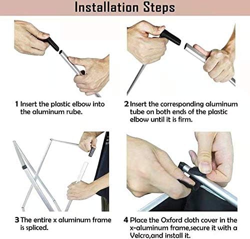 VBM 125L Laundry Basket Clothes Hamper Organizer Sorter Storage Foldable 2 Sections Dark Light Hampers with Aluminum Frame 24x 15x 23 inches Washing Dirty Cloth Bag for Bathroom Bedroom Garage - Image 3