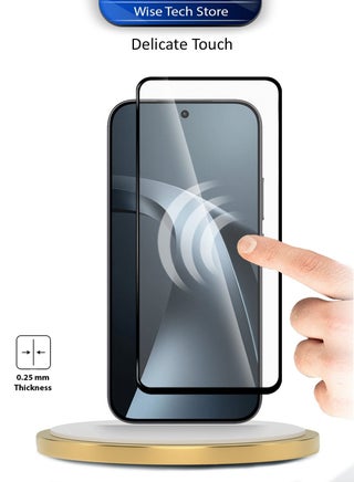 [عبوتان] واقي شاشة زجاجي مقسّى كامل الغطاء من سلسلة E2E الفاخرة لهاتف Xiaomi 17T Pro 5G 2026 (MSGECN) - شفاف/أسود - view 3