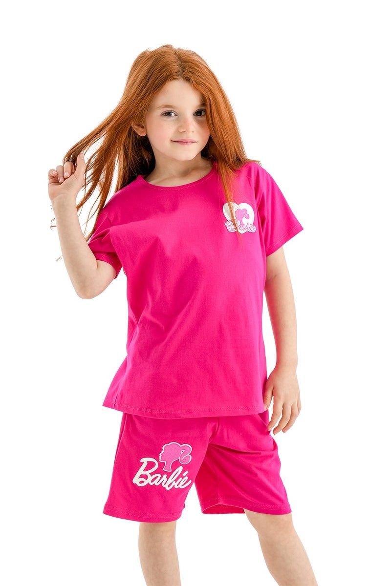 JOCKEY Girl Barbie Printed Summer Shorts Set
