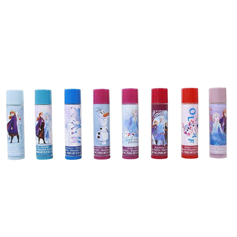 Disney FROZEN Frozen 2 Lip Balm 8 Pack with Assorted Flavors