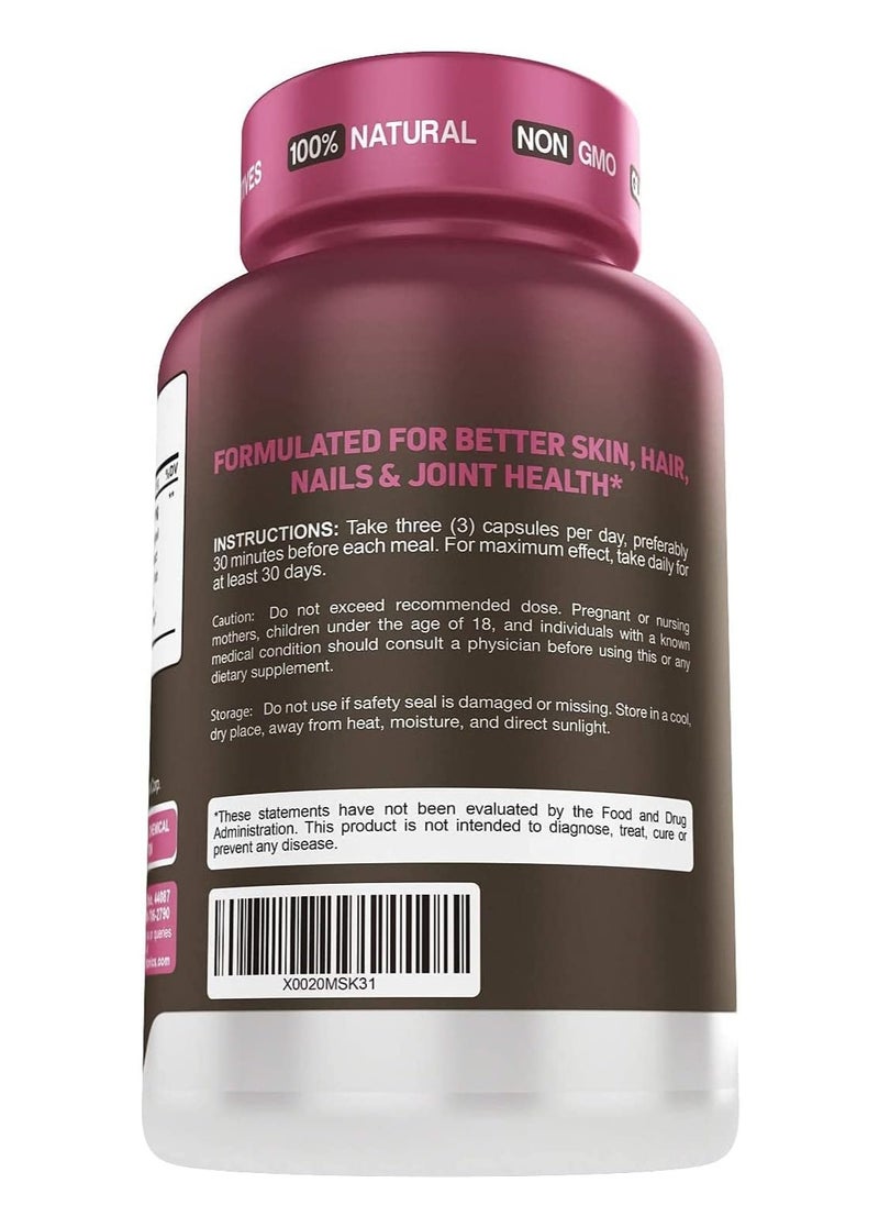 Multi Collagen (Types 1 2 3 5 and 10) 90 Capsules