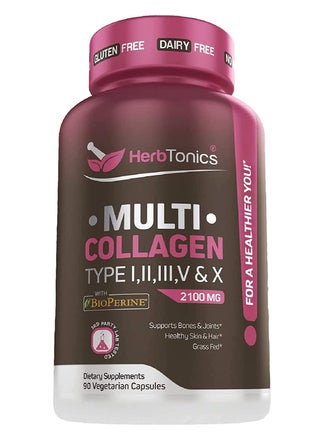Multi Collagen (Types 1 2 3 5 and 10) 90 Capsules - pzsku/Z882AB8D8B9A7CC1B2FCAZ/45/1746233600/b7cf8c67-d26e-416b-8fa9-2f9c379ab215