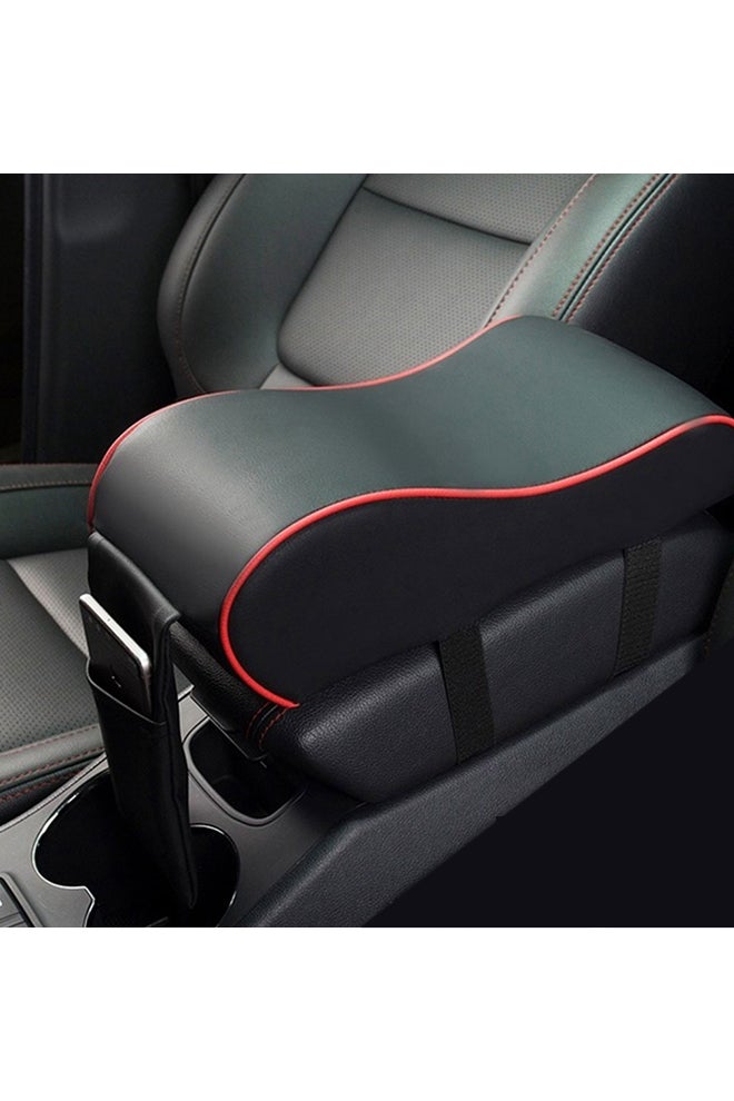 Center Console Armrest Cushion Pad with Pocket