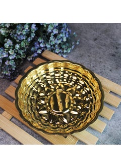 JDS PUJA ARTICLES JDS Puja Articles Brass Agarbatti Stand with ash Catcher Brass Incense Stick Holder for Pooja No3  - Image 1