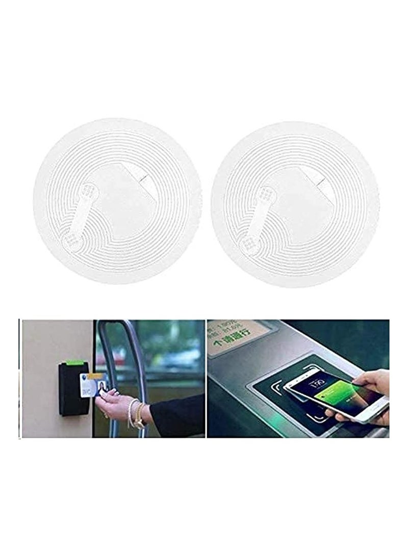 Generic 50 pieces NTaG213 NFC Tags & Stickers compatible with NFC-enabled smartphones and devices - Image 2