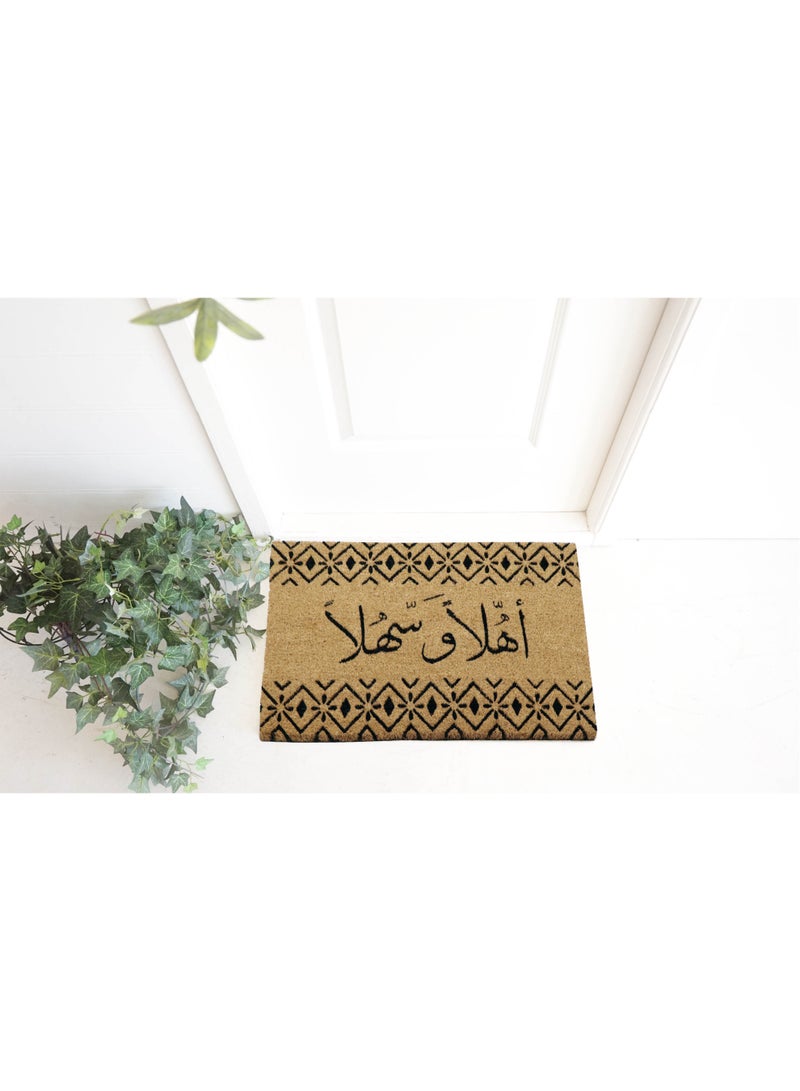 ORCHID AHLAN PRINTED COIR DOOR MAT 45X75 CM - Image 4
