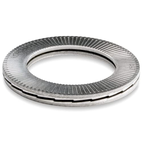 Nord-Lock Wedge Locking Washers - Steel (Delta Protekt) Washer, Vibration Resistant Safety Washers for 1/2 Inch Bolts, with Zinc Flake Coating - Enlarged Outer Diameter Washers - 8 Pairs - Image 3