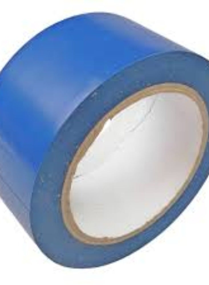 KNP KNP Insulating Wire Tape Blue is a high quality electrical tape designed for insulation protection and bundling of wires and cables in various electrical applications. - Image 1