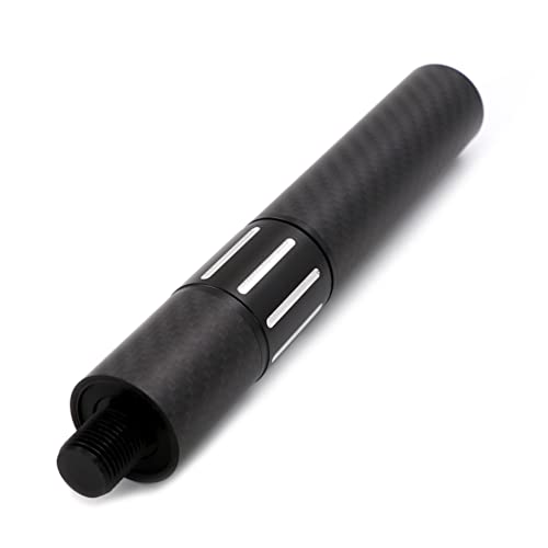 CUESOUL Telescopic （7.8inch to 10.8inch） Carbon Fiber Pool Cue Extension with 3 Bumpers Fittings - Image 3