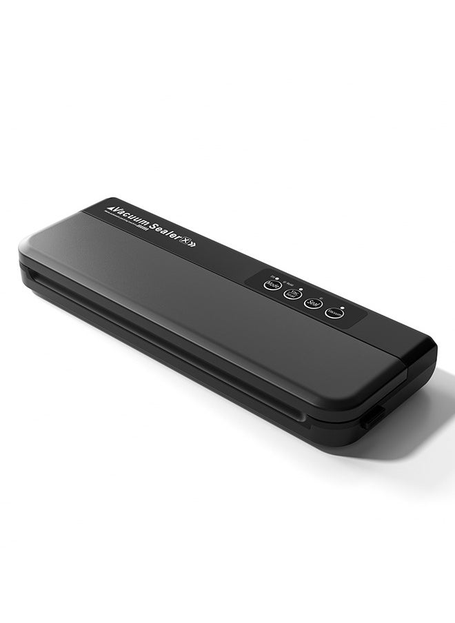 Joshberg Automatic Vacuum Sealer, Food Vacuum Sealer Machine with 65 KPA Powerful Suction,Dual Mode (Dry & Moist Food), 10 Free Bags, Compact Food Preservation System for Home & Kitchen (Black）  - Image 4