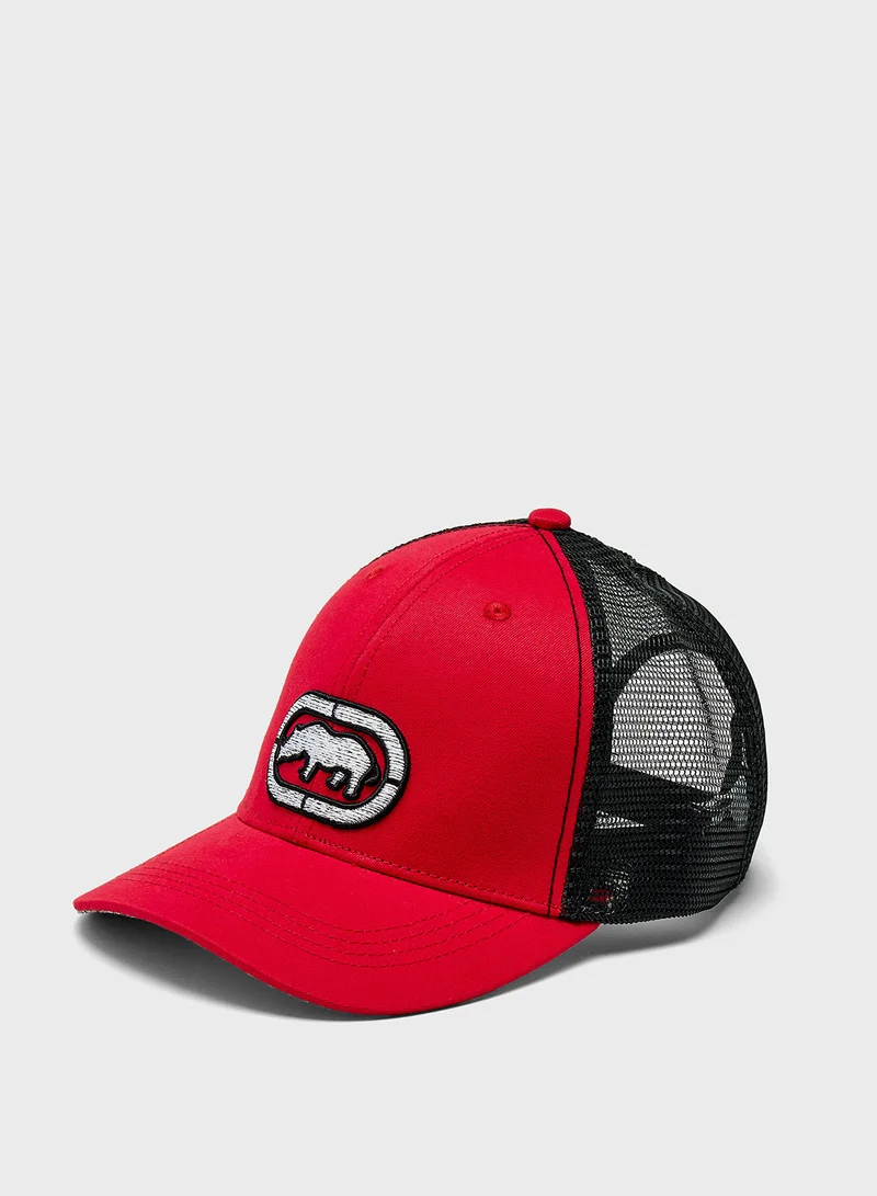 Ecko Unltd. Ecko Logo Embroidered Cap with Snap Back Closure
