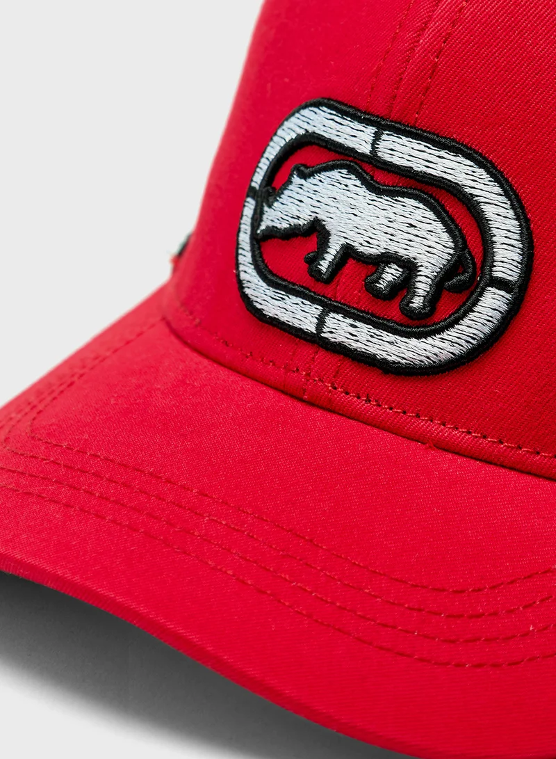 Ecko Unltd. Ecko Logo Embroidered Cap with Snap Back Closure