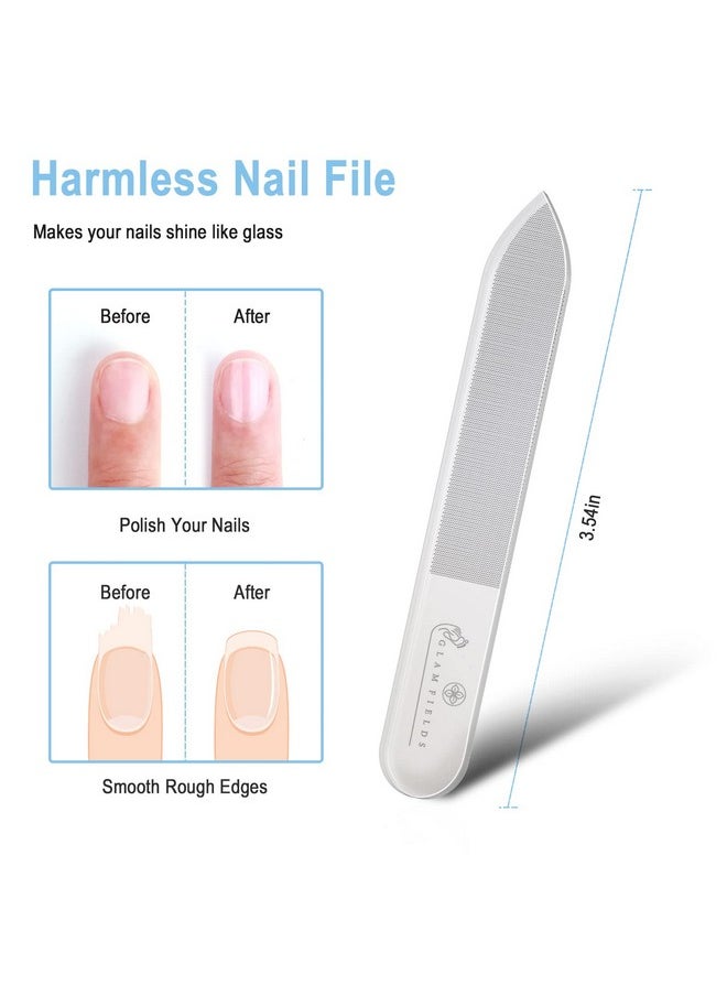 GLAMFIELDS - Nail Clippers, 17Mm Wide Jaw Opening Toenail Clippers For Seniors Thick Toenails/Ingrown Toenail Treatment, Heavy Duty Fingernail Clipper For Manicure, Pedicure, Men & Women Big(Silver) - Image 1