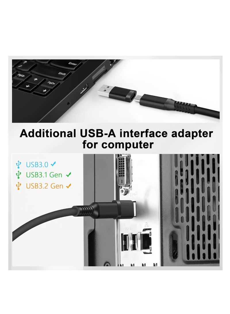 Compatible for Oculus Quest 2 Link Cable 16FT VR Headset Cable for Oculus Quest 2 / Quest 1 USB 3.0 Type C to C High Speed Data Transfer Charging Cord for Gaming PC - Image 4