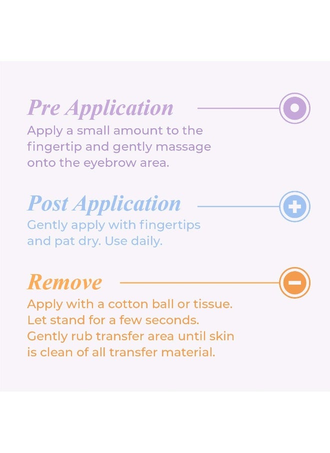 Godefroy Mybrows 3-Step Care Kit for Temporary Tattoos, Eyebrow Transfers, & Brow Stamps  - Image 5