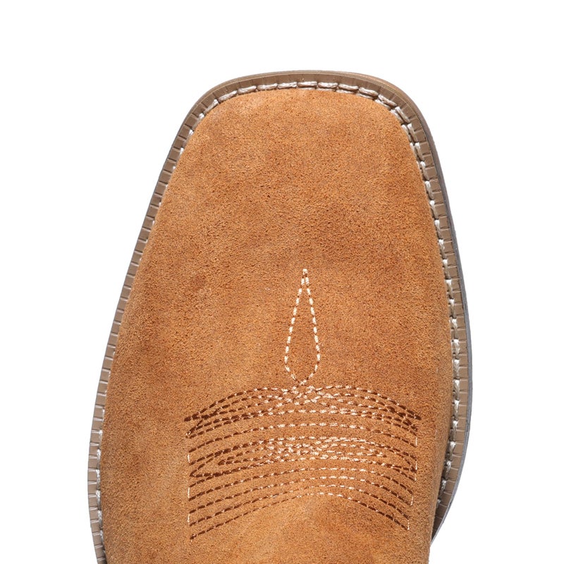 IUV Genuine Cowhide Suede Chelsea Boots For Men Western Boots Ankle Boot Casual Dress Slip On - Image 2