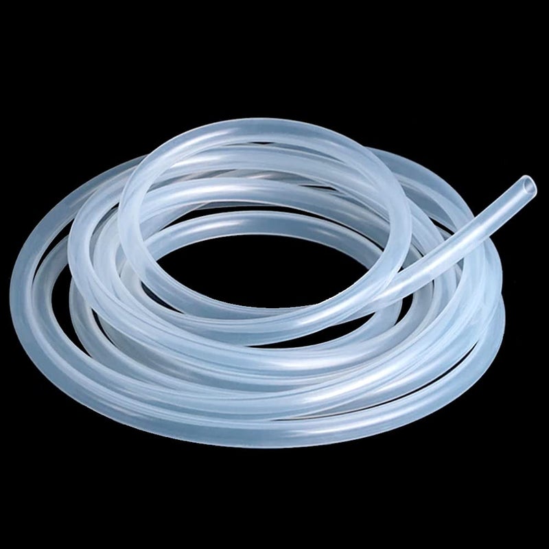 Generic ANPTGHT Silicone Tubing 1mm (1/25") ID x 3mm OD Food Grade High-temperature Pure Silicone Hose Tube Clear Pipe for Home Brewing Air and Liquid Transfer (Length 6 Meter- 19.68FT)  - Image 1