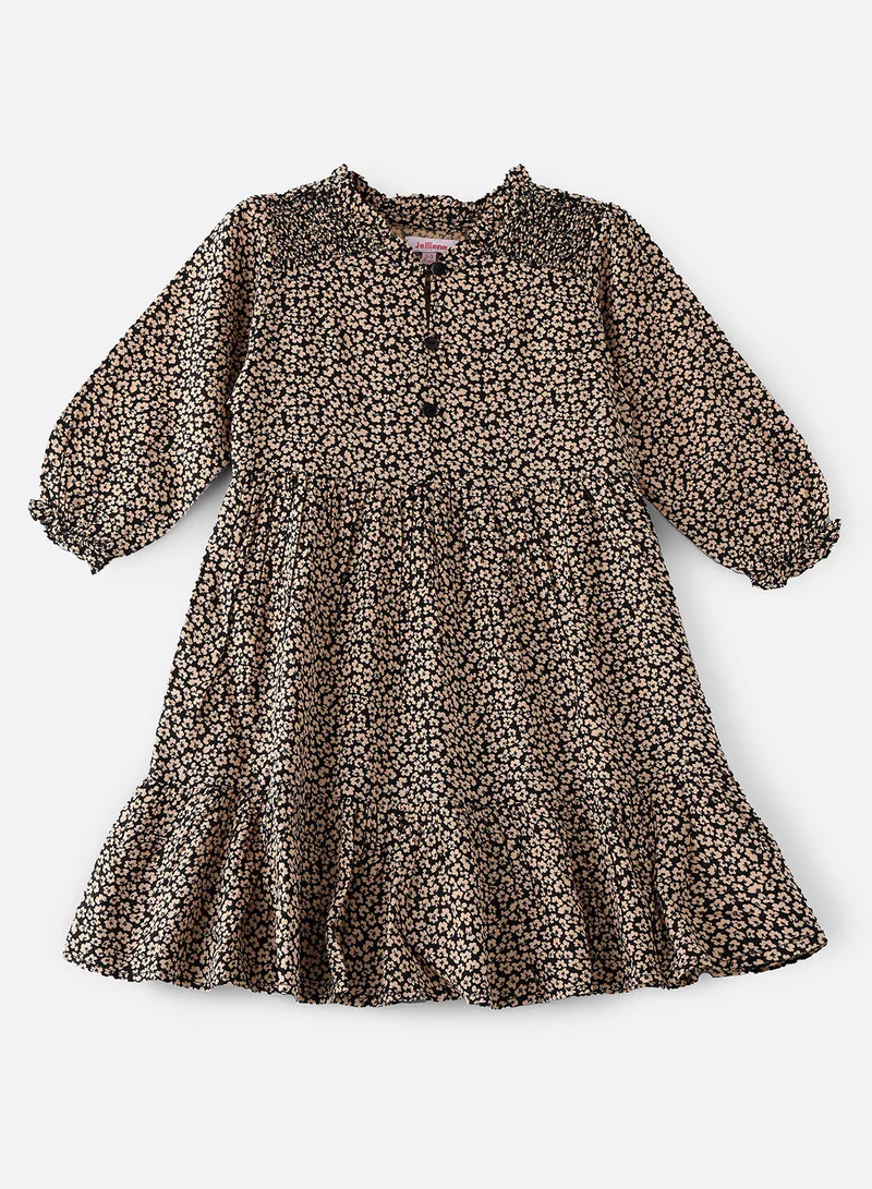 Jelliene Aop Woven Dress