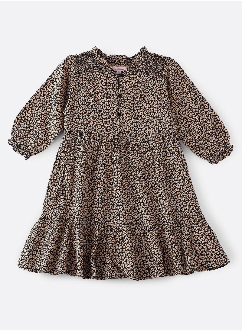 Jelliene Aop Woven Dress  - Image 1
