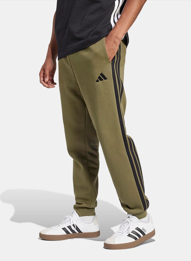 Adidas Essentials 3-Stripes Fleece Joggers - Image 1