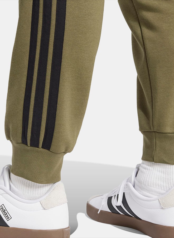 Adidas Essentials 3-Stripes Fleece Joggers - Image 5