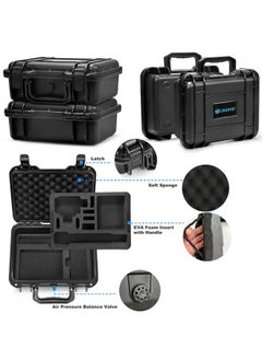 Lekufee Waterproof Hard Case Compatible with DJI Osmo Action 4/Osmo Action 3/Skiing Combo/Diving Combo/Travelling Combo/4K Action Camera and Accessories (Case Only)  - Image 3