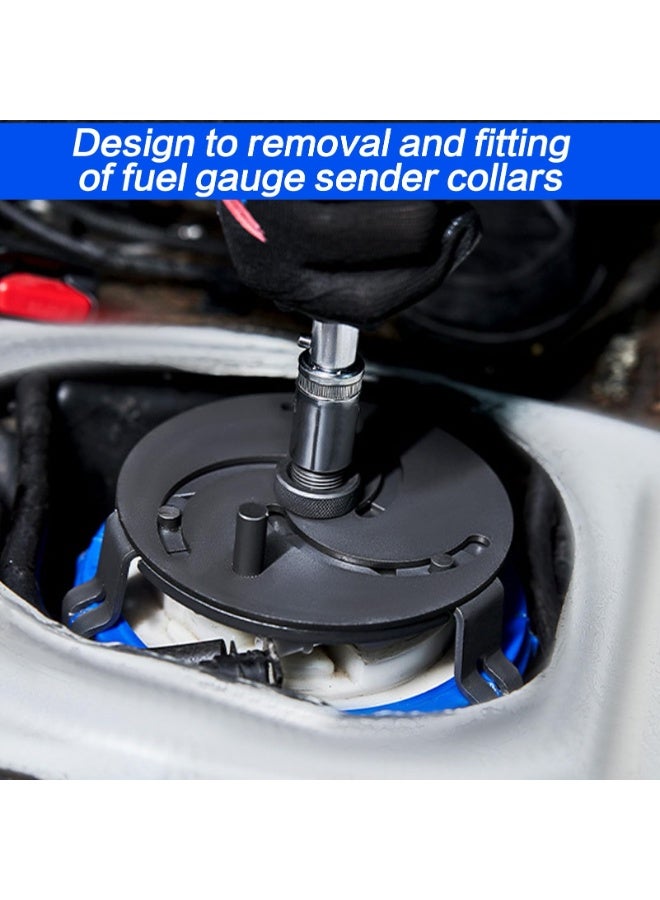 غنافوتو مفتاح ربط غطاء خزان الوقود ذو 3 فكوك 100-170 مم / 3.9-6.7 بوصة من فولاذ الكروم الفاناديوم القابل للتعديل - Image 3