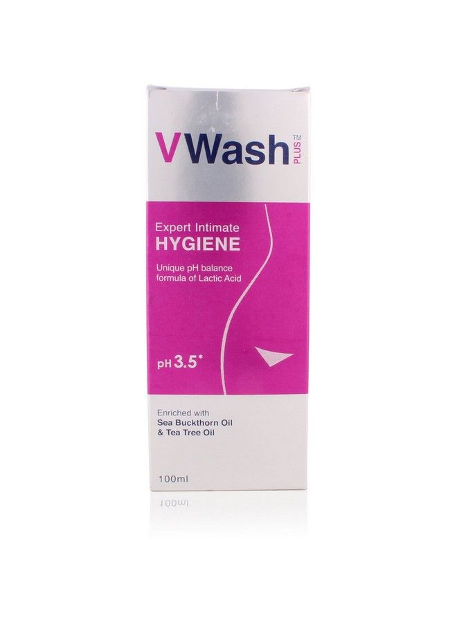 VWash Plus Expert Intimate Hygiene Liquid Wash 100Ml Bottle - Image 1