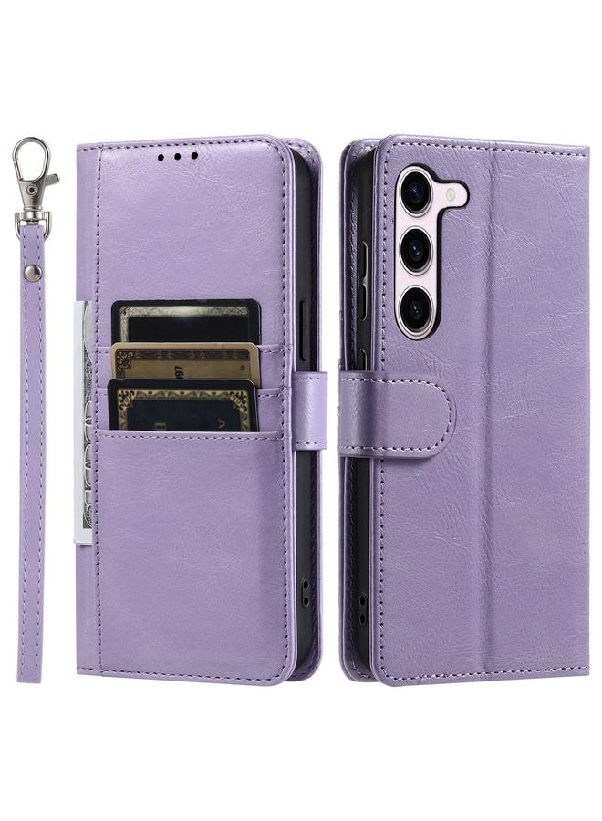 اس-توب جراب لهاتف Samsung Galaxy S23+ 5G، جراب جلدي بسيط بمحفظة بسعة 6 بطاقات - Image 4