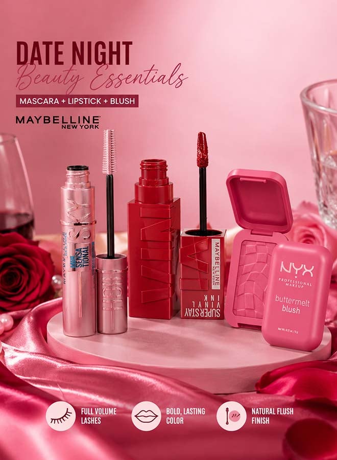 MAYBELLINE NEW YORK Date night beauty essentials - Mascara, lipstick & Blush - Image 1