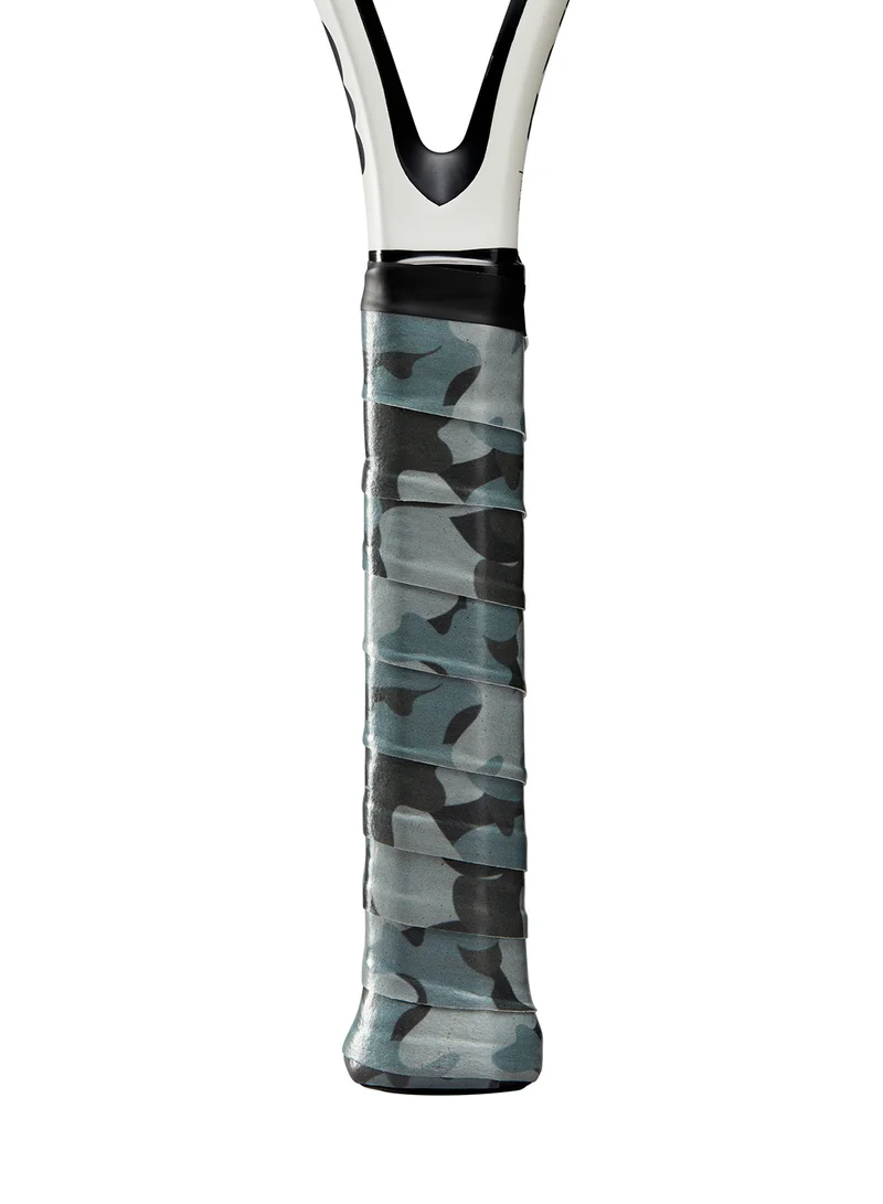 Wilson Tennis Pro Camoflage Black/Grey Overgrip - 3 overgrips pack