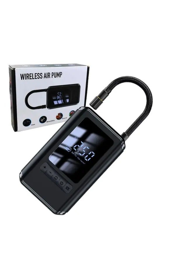 Portable Cordless Tire Inflator with Electric Pump for Car, Bike and Tire-029 - Image 3