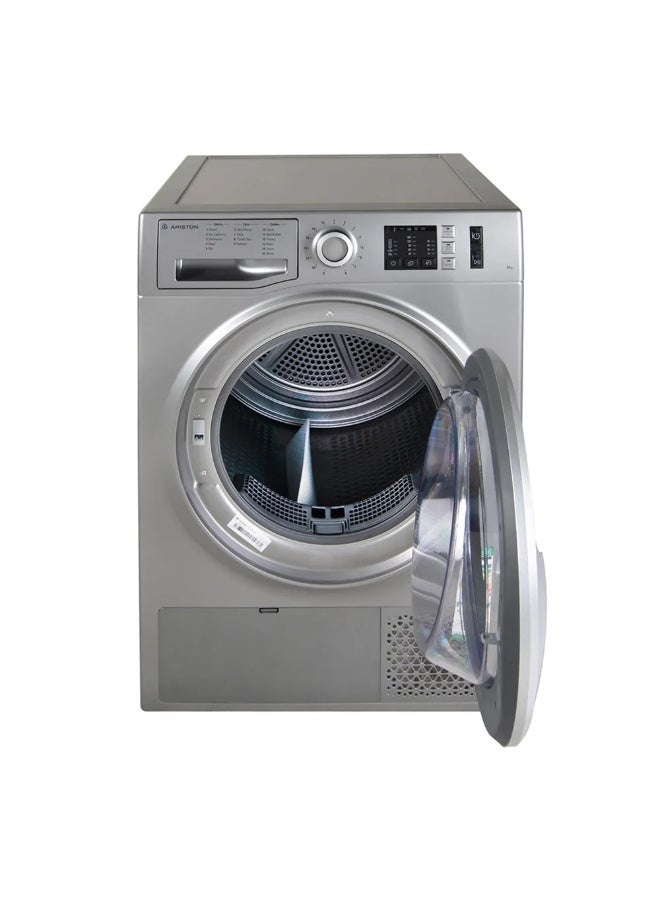 Ariston Dryer Condensing Inverter Motor 15 Program 8 kg NTSCM108BS60Hz Silver - Image 2