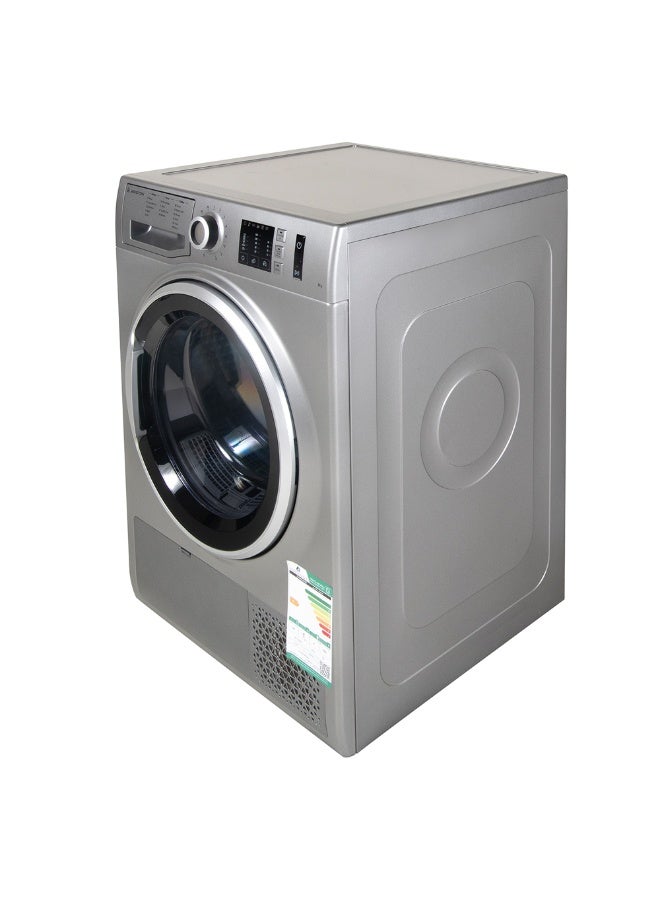 Ariston Dryer Condensing Inverter Motor 15 Program 8 kg NTSCM108BS60Hz Silver - Image 3