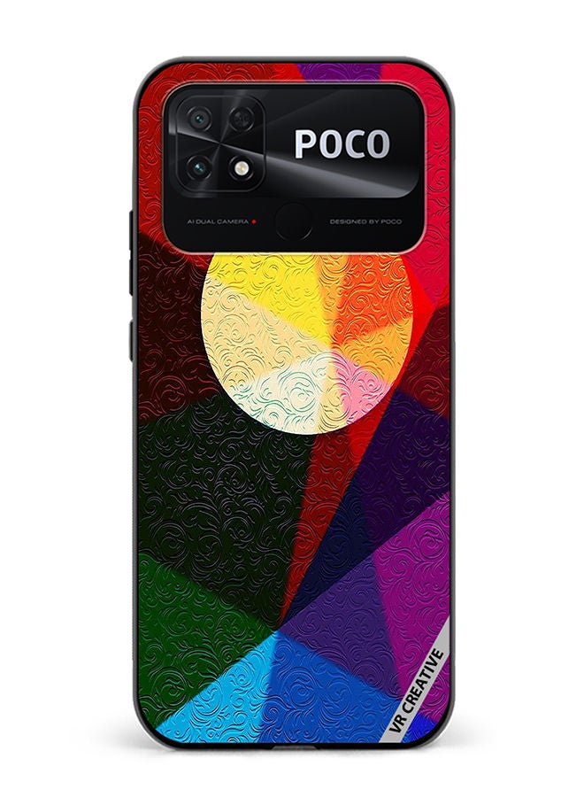 VR CREATIVE Protective Case Cover For Xiaomi Poco C40 Design Multicolour - Image 1