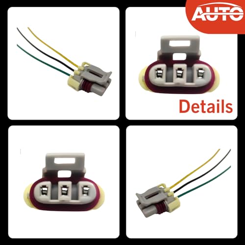 AUTO Occasion Crankshaft Position Sensor Connectors Wiring Harness Replacement for Chevy Express Silverado Silverado Suburban GMC Savana Sierra GMC Chevy S10 Isuzu 1500 - Image 4