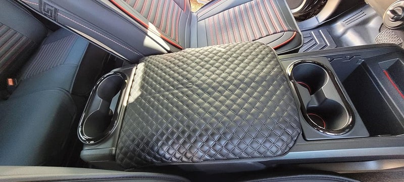 it's us Auto Console Lid Armrest Cover for Nissan Titan (with Fold Down Seat Version) - Image 3