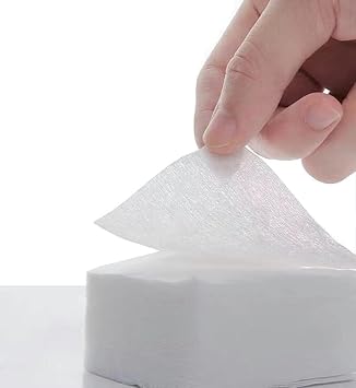 ericotry 1200Pcs Premium Cotton Pads Nonwoven Makeup Remover Pads Square Cosmetic Cotton Pads Makeup Facial Cleansing Cotton Pads Good Absorbing LintFree - Image 4