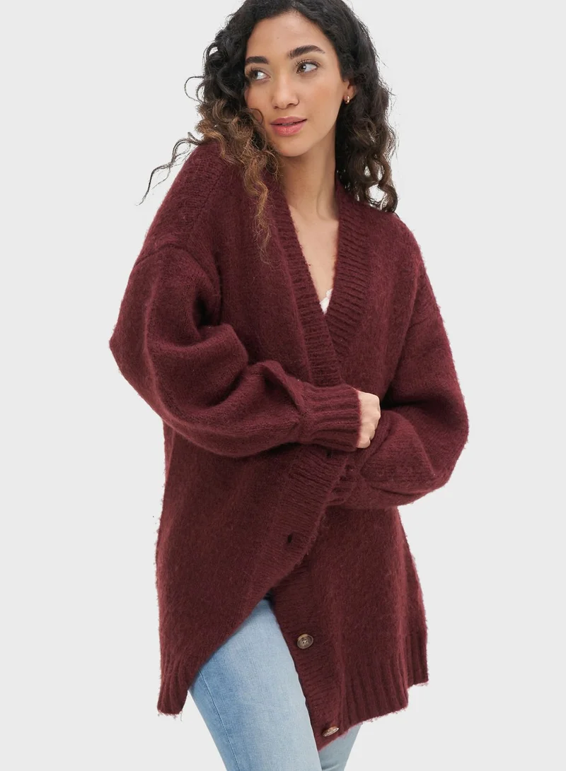 آري من امريكان ايجل V-Neck Oversized Cardigan