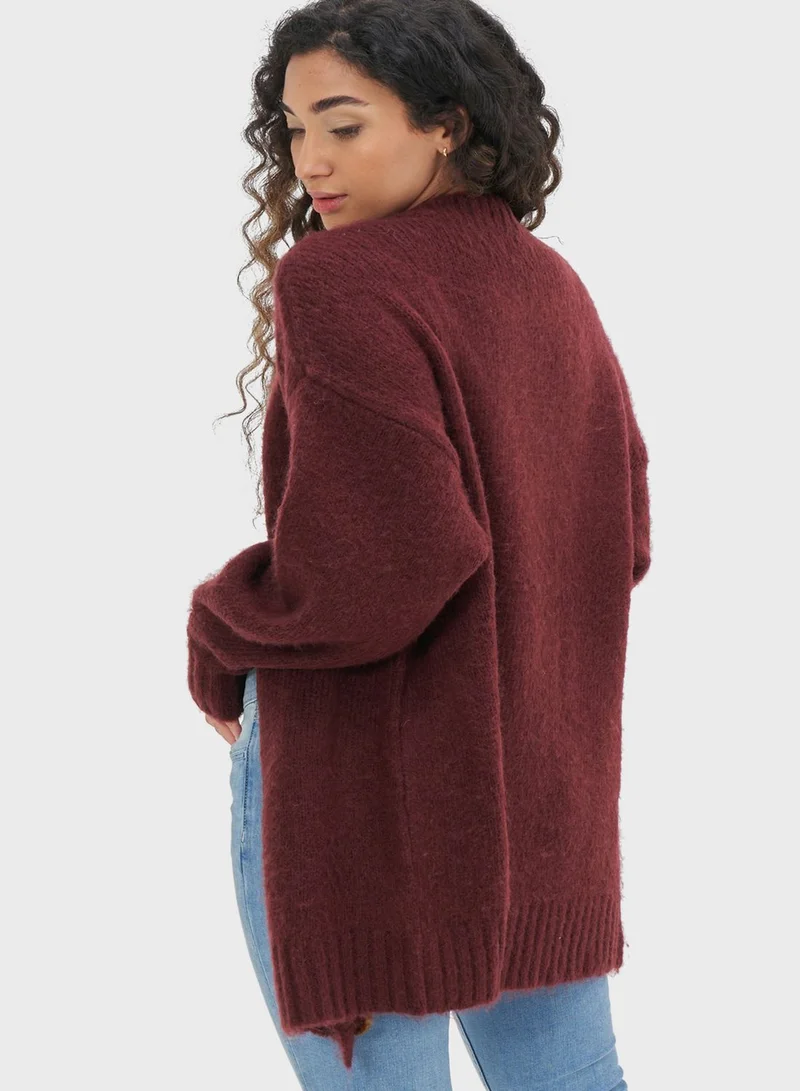 آري من امريكان ايجل V-Neck Oversized Cardigan