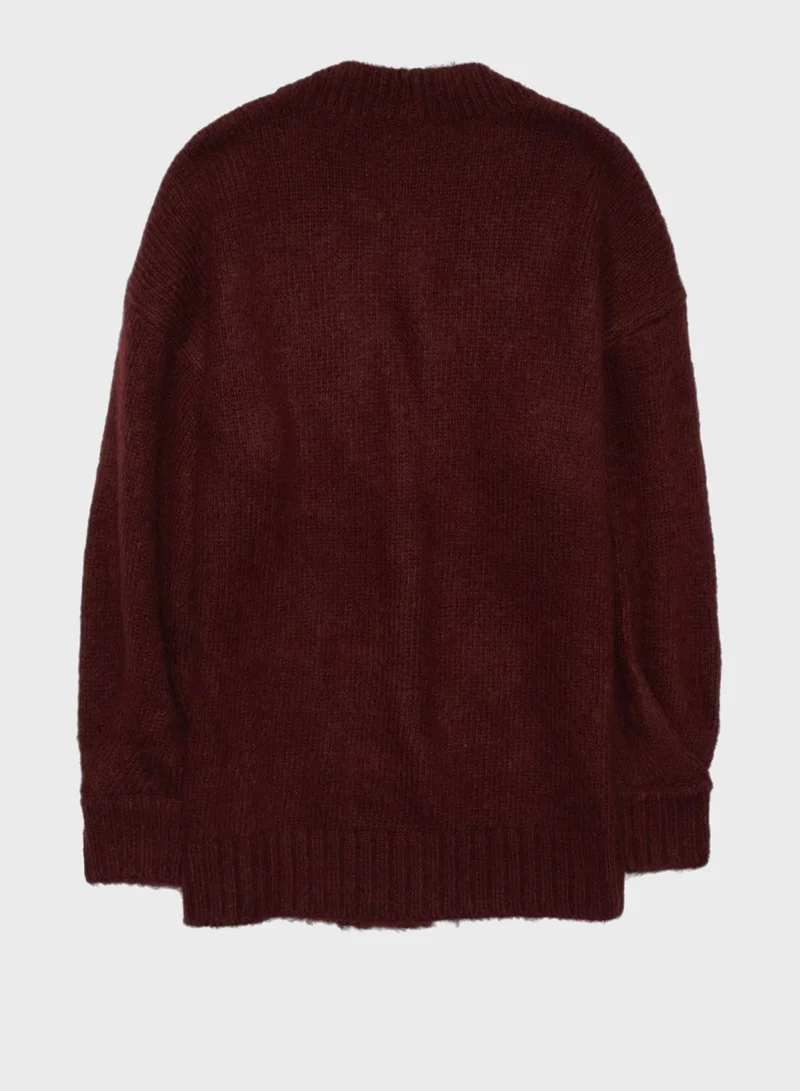 آري من امريكان ايجل V-Neck Oversized Cardigan